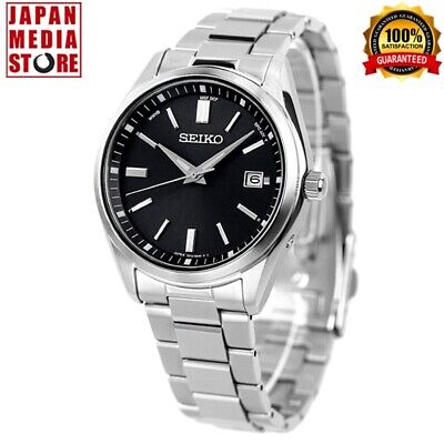 Seiko Selection SBTM323 Black Dial Solar Atomic Radio Men Watch