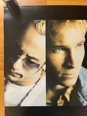 Backstreet Boys / Black & Blue 2000 Japan Original Promo Poster B2