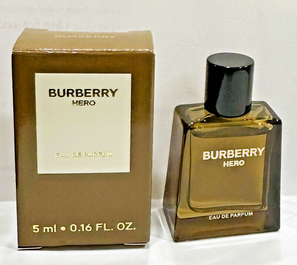 Burberry Hero Eau de Parfum EDP Mini Splash Dabber 5ml 0.16oz New