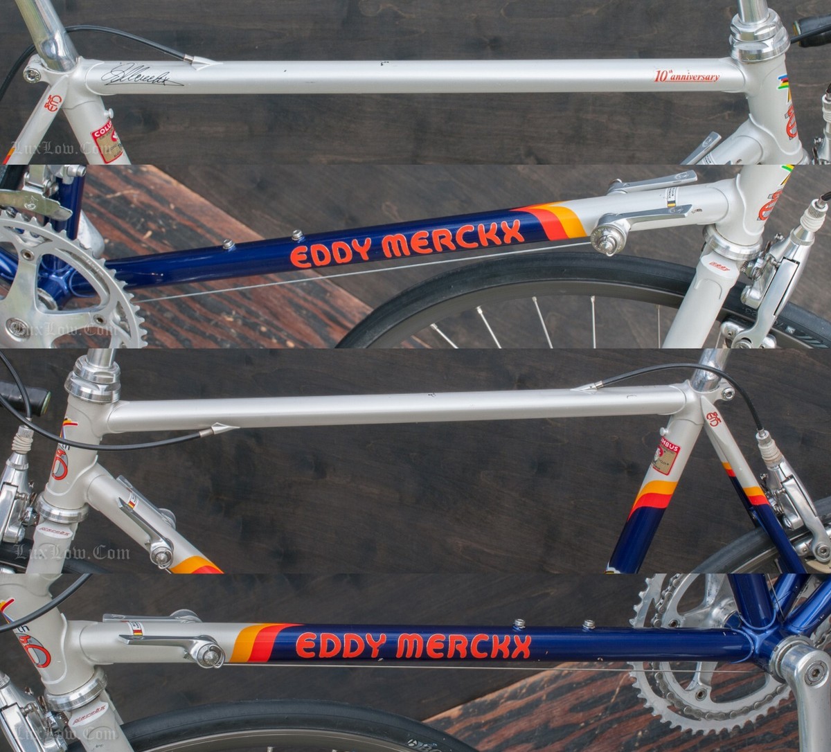 Eddy Merckx 10th Anniversary 52cm ROAD BIKE Columbus Campagnolo C