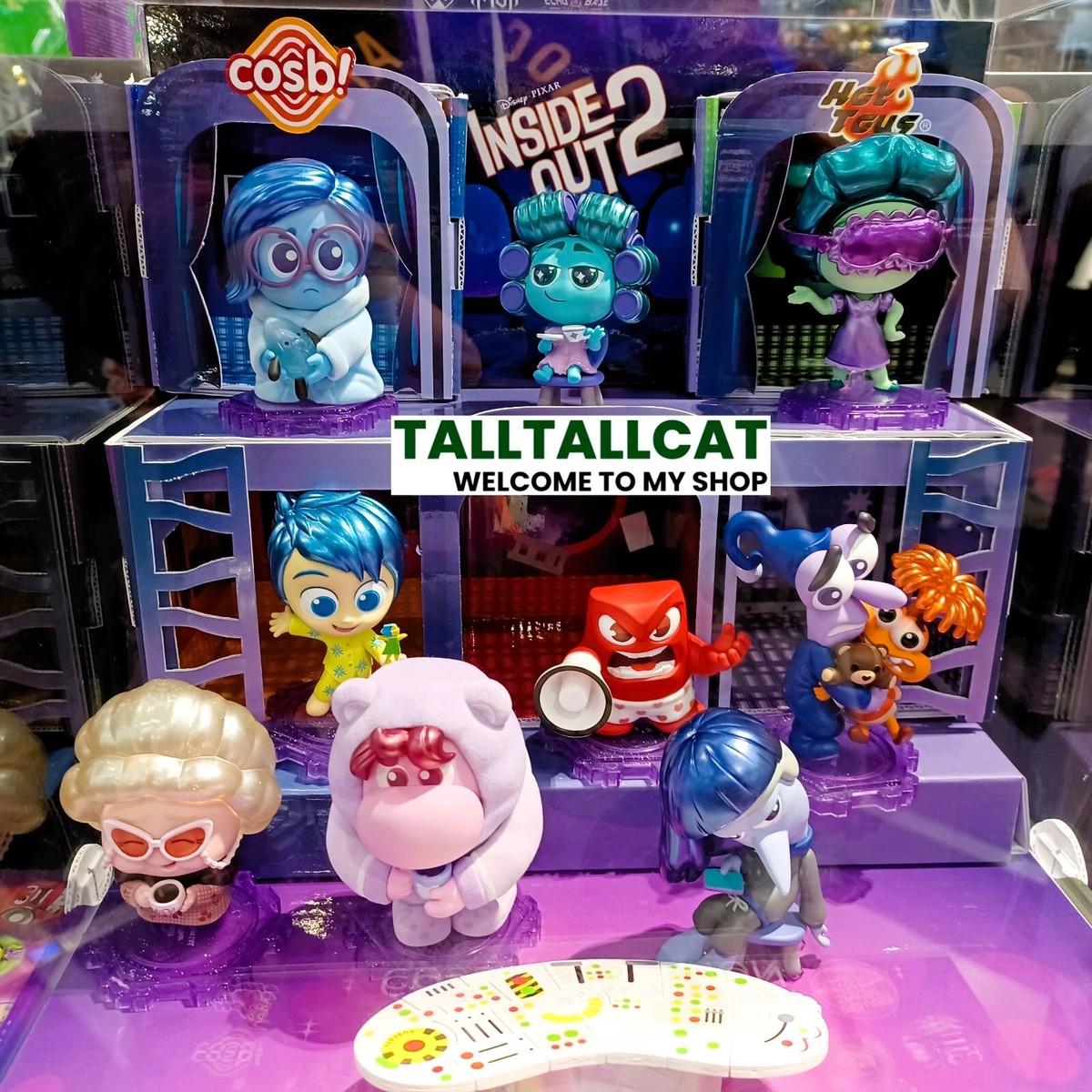 Hot Toys x PIXAR CBX239 INSIDE OUT 2 Series 2 Cosbi Full box