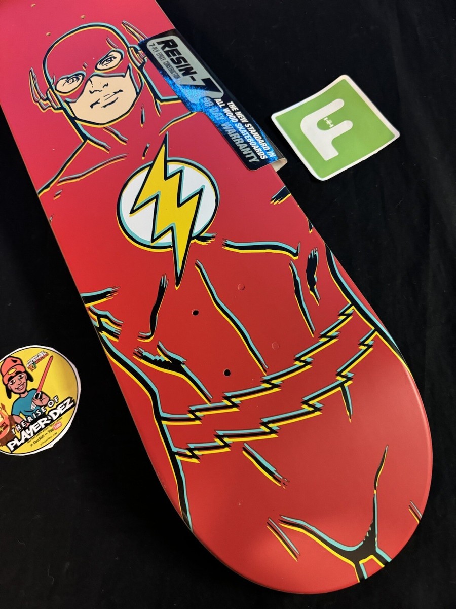 SUPER RARE Willow The Flash Almost DC Comics Skateboard Deck Matte