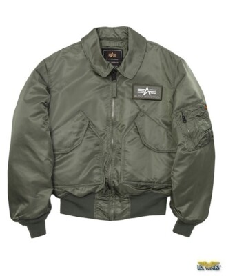 Made in USA CWU 45P Alpha Industries Army Pilot Flight Military