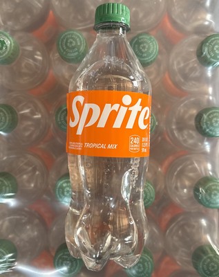 x24 Sprite Tropical Mix 20oz Limited Edition Flavor Lemon-Lime