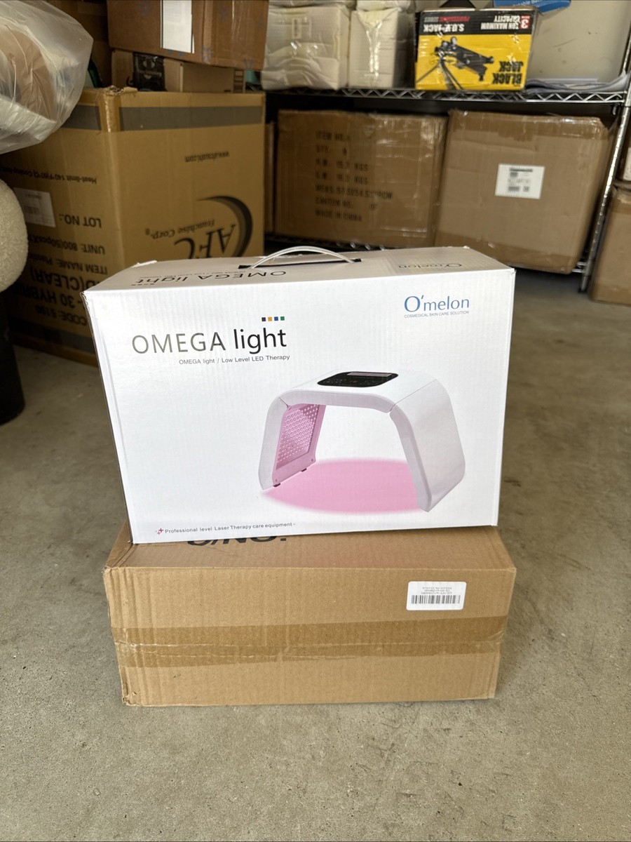 O'melon Omega Light LED Therapy Skin Care Device 4 Colors 1ea 100
