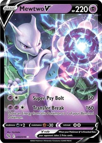 PSA 10 MEWTWO V 2022 POKEMON GO JAPANESE #074 FULL ART/ | eBay