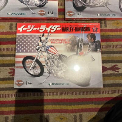 DeAGOSTINI Harley-Davidson Easy Rider Billy Bike Complete Set of 7