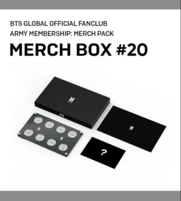 BTS MERCH BOX 20 Full Set New Official Fanclub Army Membership