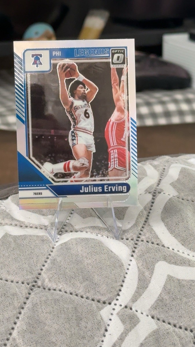 2024-2025 Panini Donruss Optic Holo Prizm Julius Erving Legends