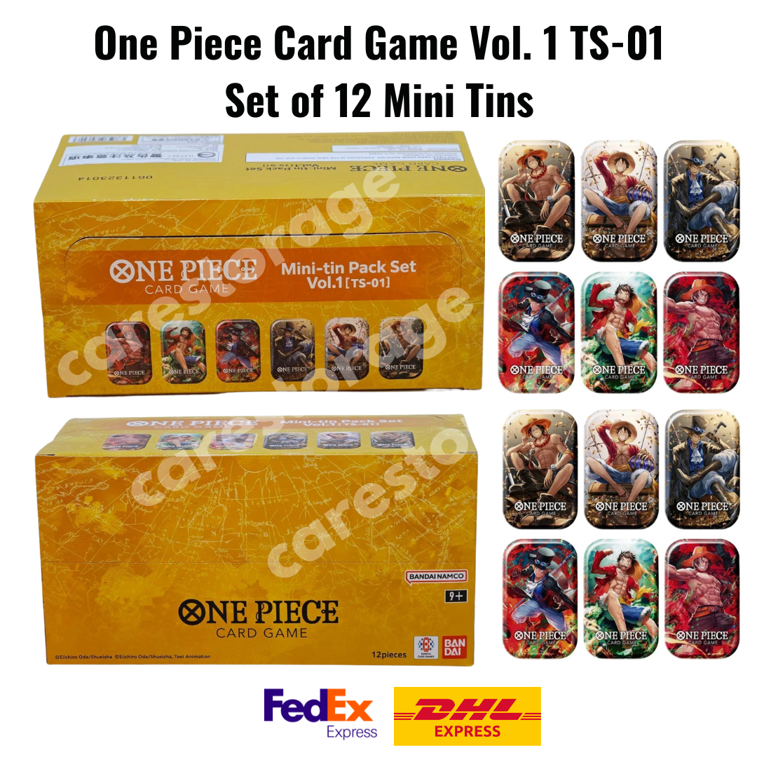 ONE PIECE CARD GAME Mini Tin Vol.1 TS-01 Japanese ASIAN Version