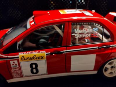 AUTOart 1/18 Lancer Evolution VII WRC 2002 #8 | eBay