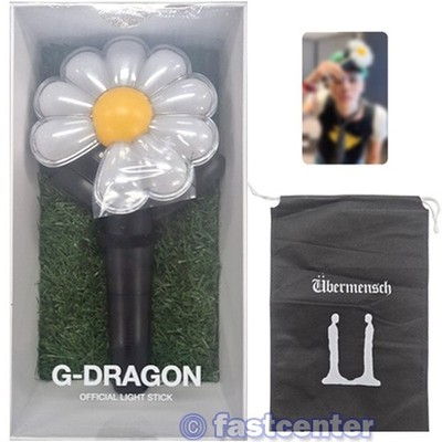 G-DRAGON OFFICIAL LIGHT STICK & CRADLE SET with PHOTO CARD, DUST