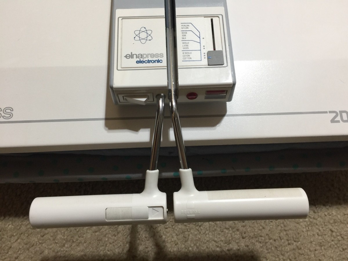 Elna Press 3000,CS 39 N laundry press, twin boards Made-in-Germany