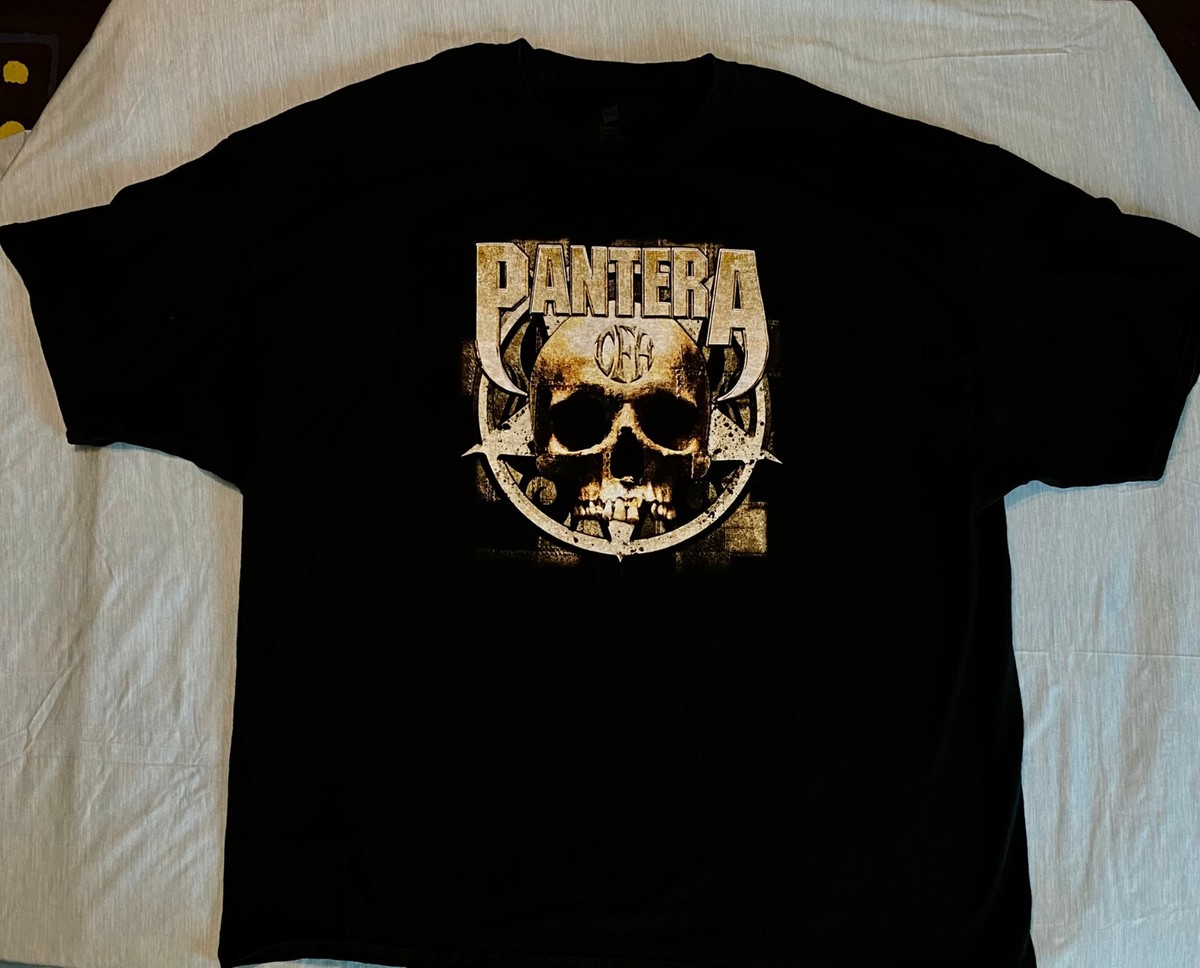 Pantera Skull CFH Concert T-shirt Metal Texas Thrash Tee size 4XL