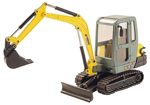 AKTIO Exclusive Yanmar ViO20 Mini Excavator Model 1/32 Diecast