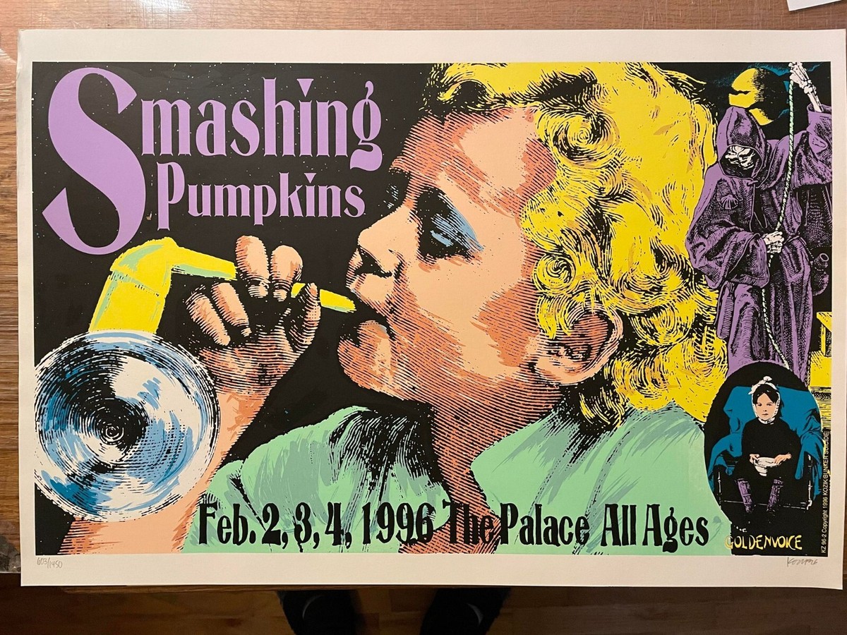kozik ポスター smashing pumpkins ビンテージ