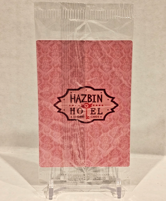 Hazbin Hotel Trading Card UNHOLY TRINITY VOX Cracked Ice Promo 18