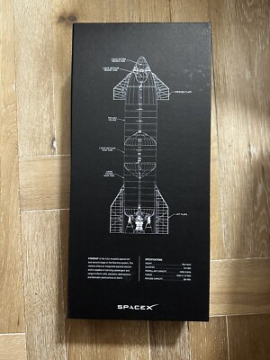 NEW] [READY TO SHIP] [ULTRA RARE] SpaceX Starship Chrome Model Pre