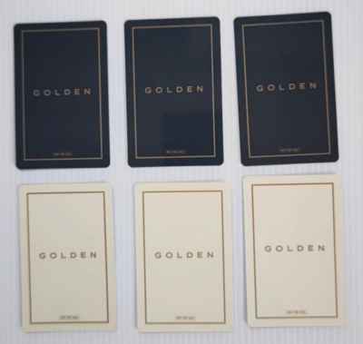 BTS JUNGKOOK GOLDEN Japan FC JPFC / Univrsal music Lucky Draw