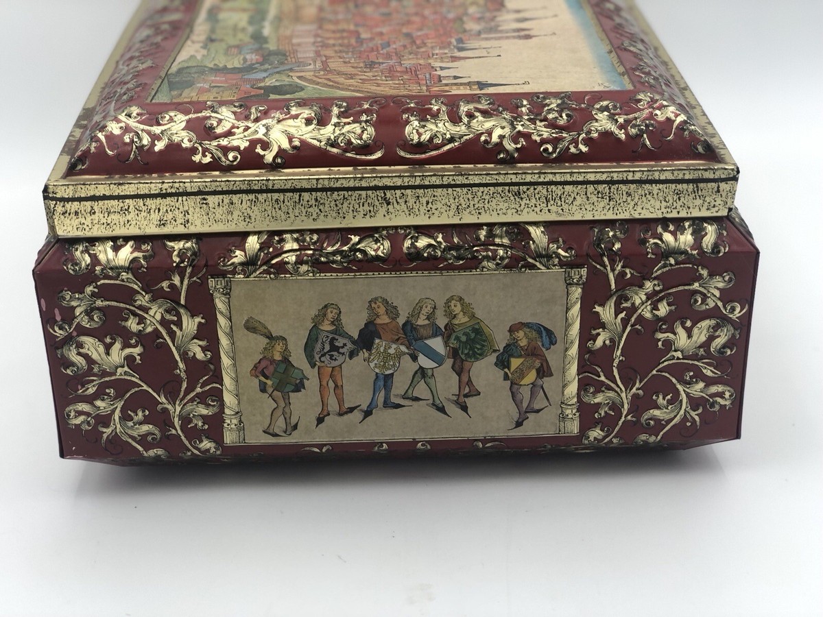 VINTAGE LEBKUCHENFABRIK E. OTTO SCHMIDT NÜRNBERG GERMAN TIN - 16