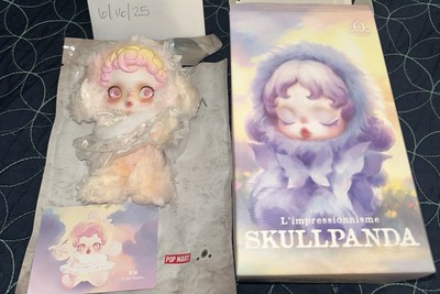 POP MART SKULLPANDA L'impressionnisme Plush Series RARE Secret