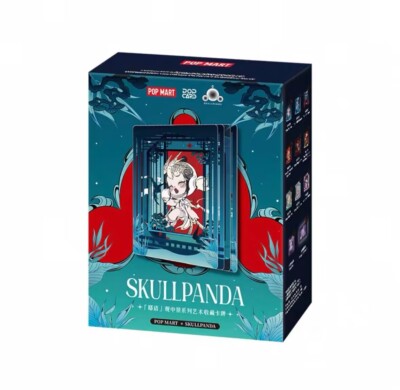Authentic SKULLPANDA The Mirage Series Art Collection Card Blind