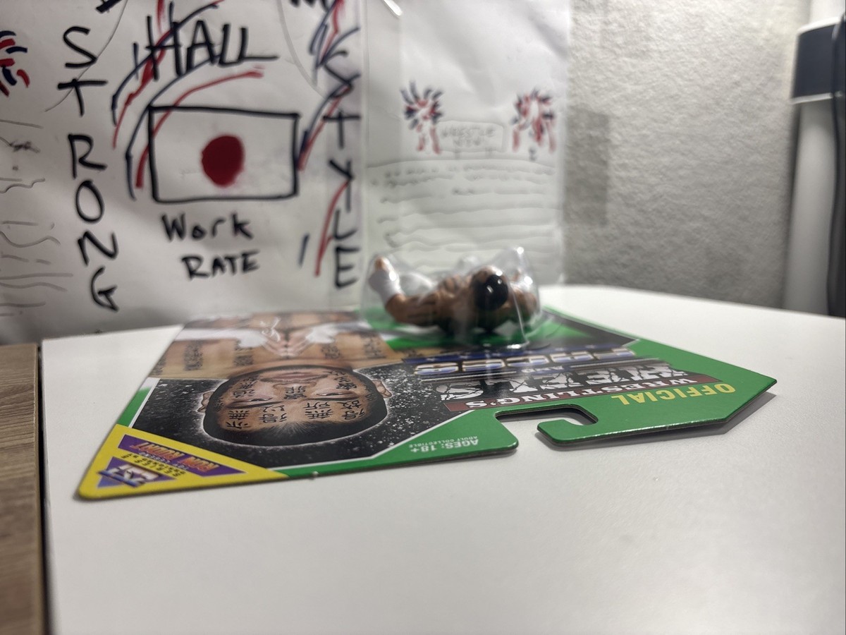 WWF Hakushi Heels Faces Zombie Sailor Toys Wrestling Figure Hasbro