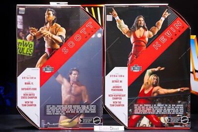 NEW MATTEL WCW WWE Outsiders Scott Hall & Kevin Nash NWO ULTIMATE