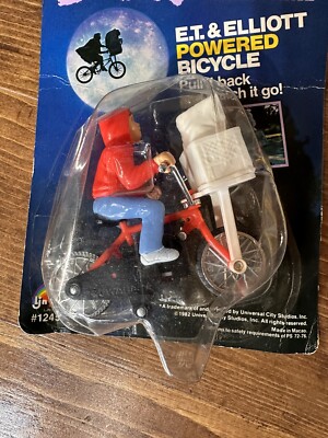 1982 LJN Toys - E.T. The Extra-Terrestrial Elliott On Bicycle