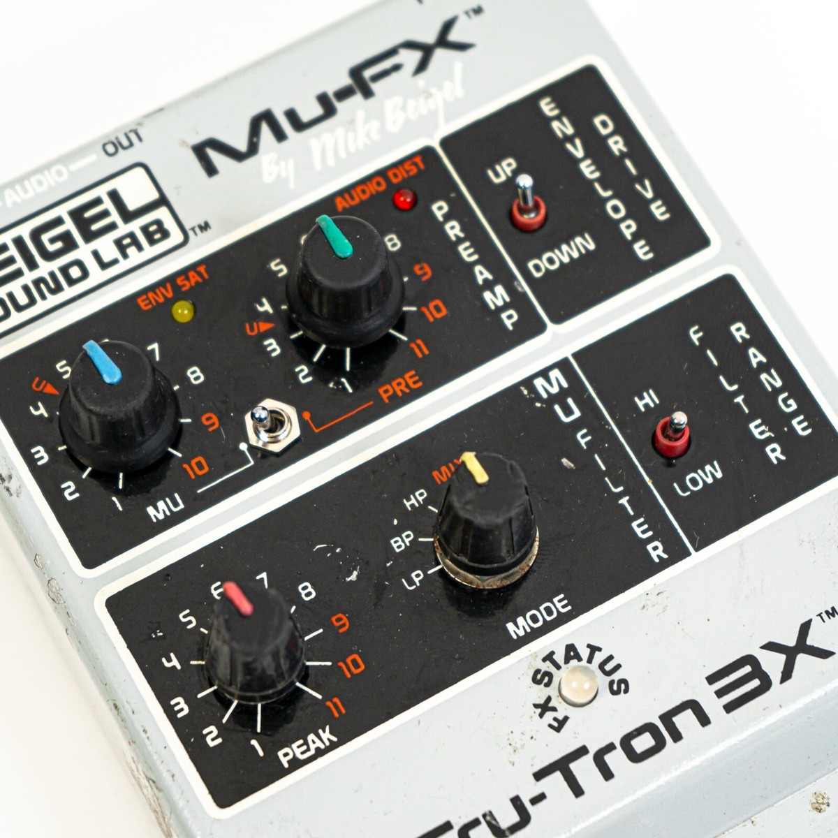 Beigel Sound Lab MU-FX Tru-Tron 3x Effect Pedal #550 * Signed by