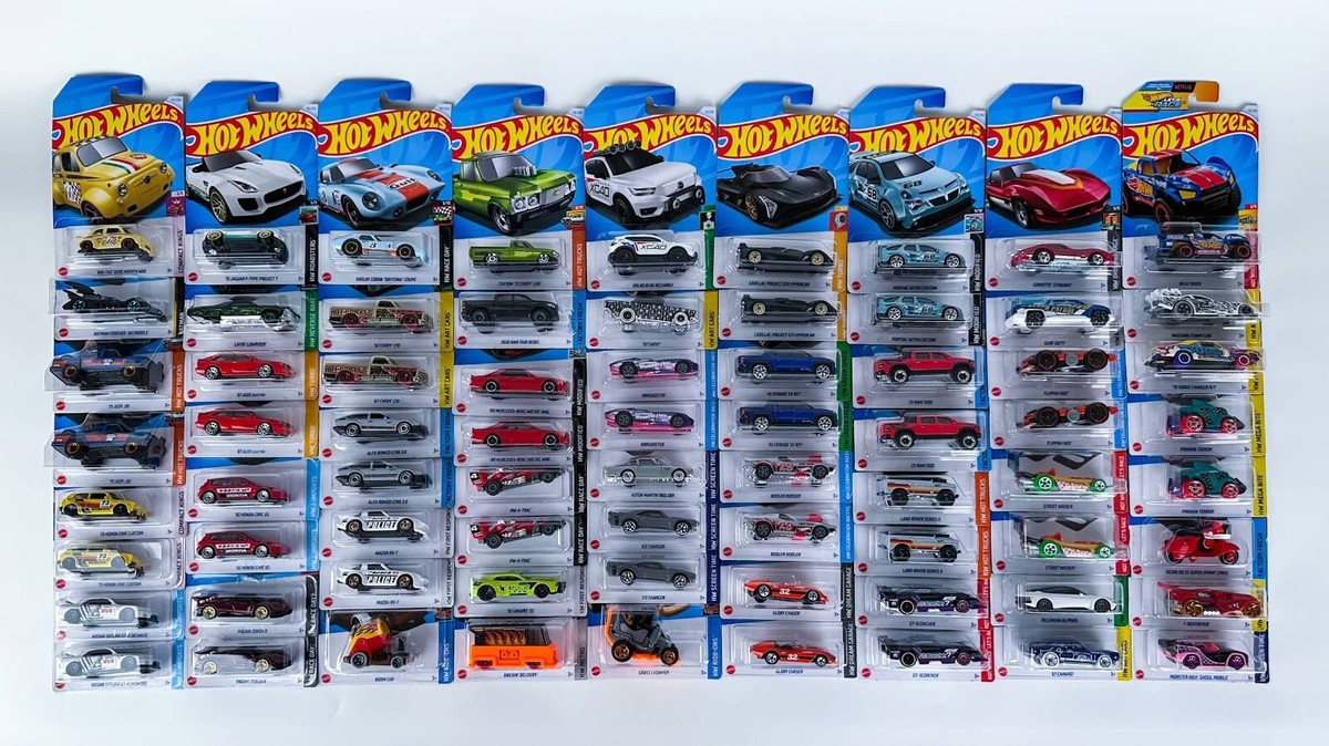 2024 Hot Wheels Complete Set from Mainlines, Treasure Hunt