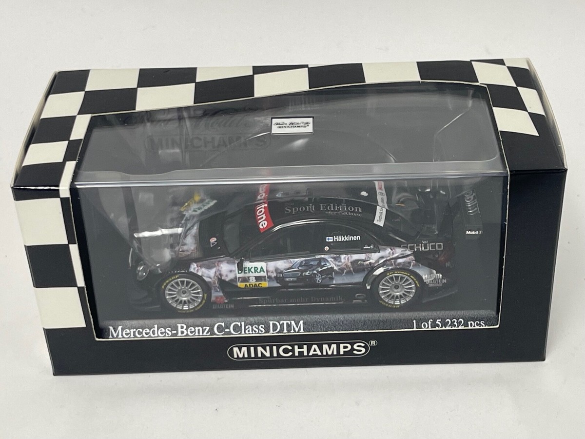 1/43 Minichamps Mercedes C DTM 2005 Team AMG M.Hakkinen car #8