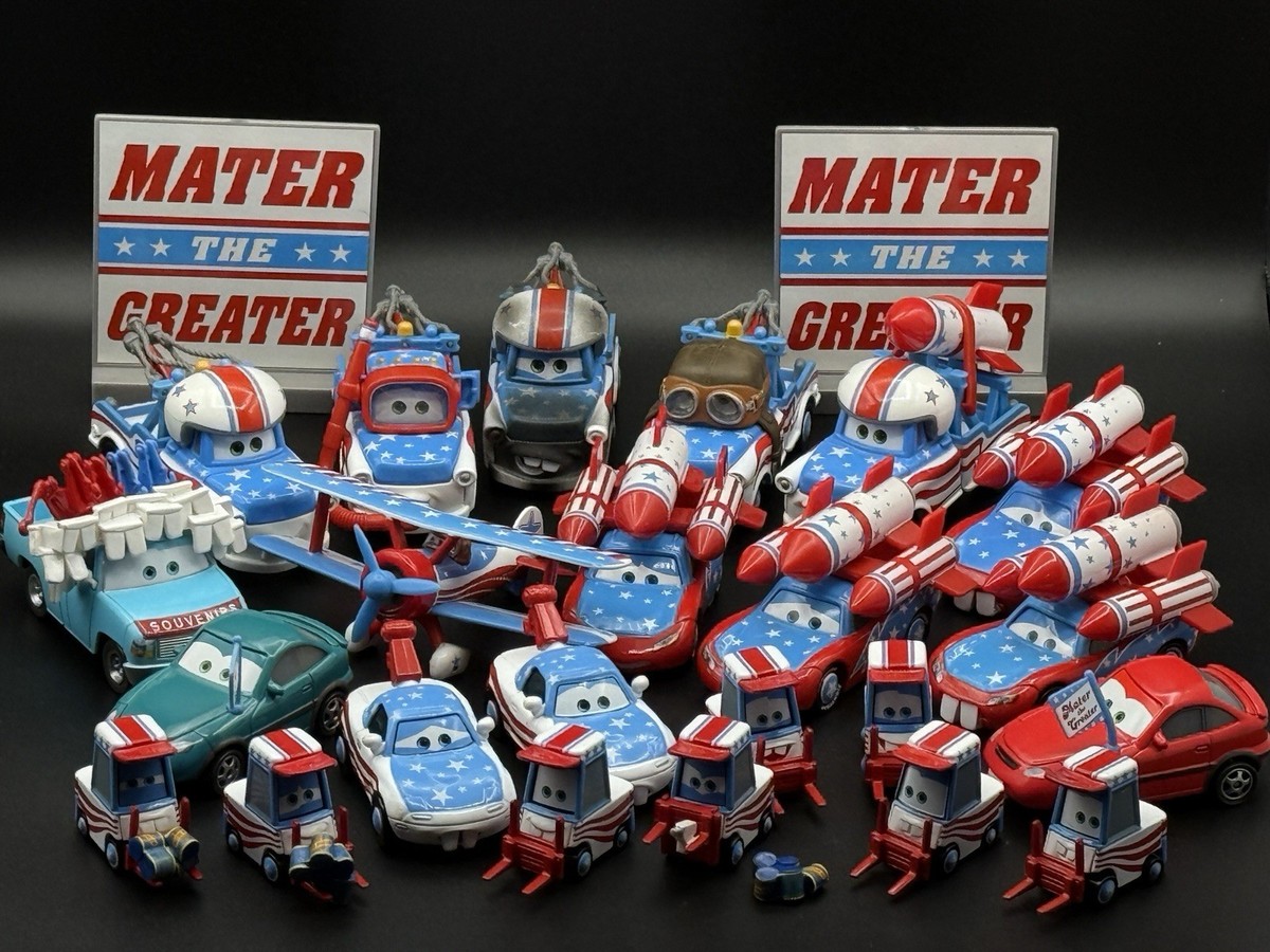 Disney Pixar Cars MATER the GREATER Complete Collection 23