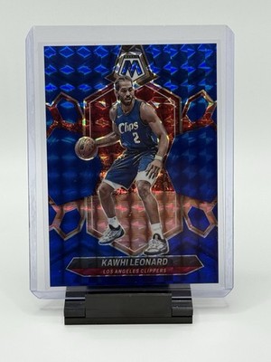 2023-24 Panini Mosaic - Kawhi Leonard #149 Blue Mosaic Prizm /199