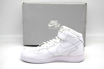 Nike Air Force 1 Mid '07 CW2289-111 TRIPLE WHITE Men's Shoes SIZE