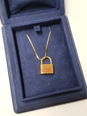 Supreme Jacob & Co 14k Yellow Gold Locket Necklace (7.3g T.W) | eBay