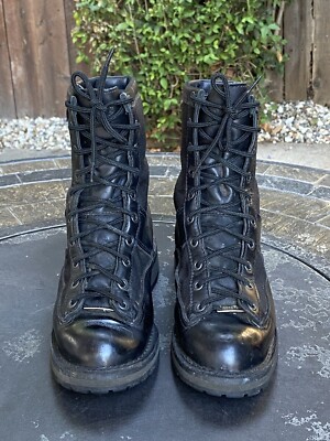 Danner Acadia GTX Black Leather Combat Boots 21210 Mens Size 7 D