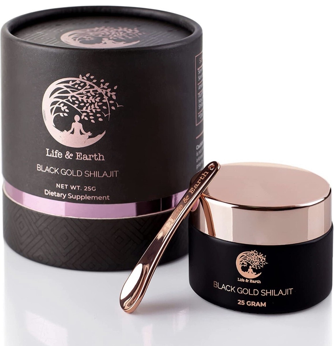 Black Gold Shilajit - Natural Humic & Fulvic Acid Trace Minerals