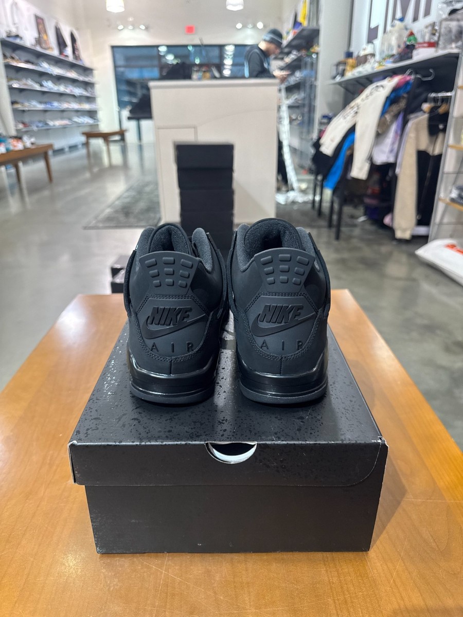 Size 11.5 - Jordan 4 Retro Mid Black Cat for sale online | eBay