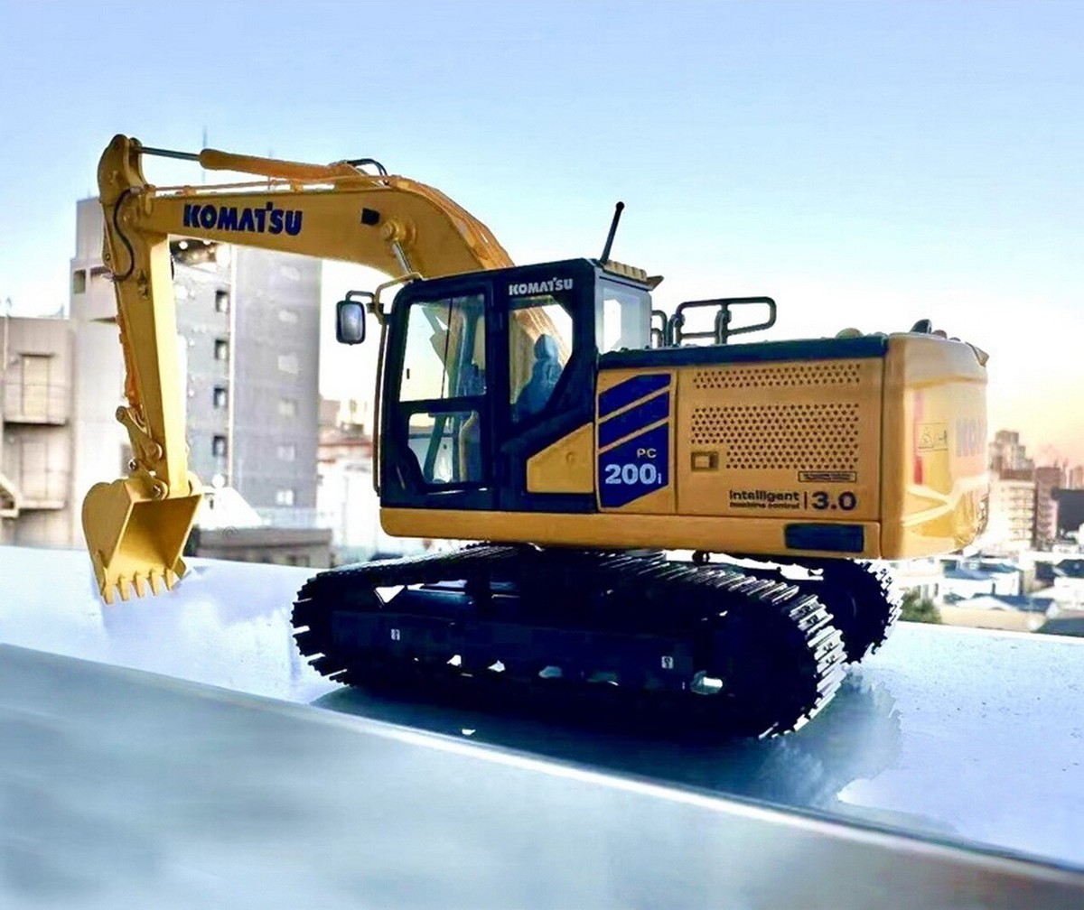 Komatsu PC200i-12 限定版ミニカー バックホウ Komatsu PC200i-12 限定