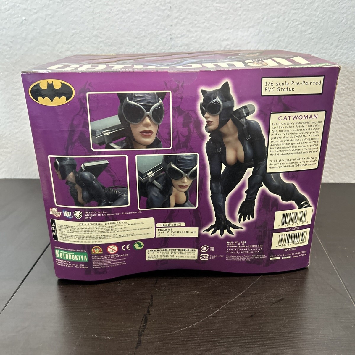 Catwoman Kotobukiya ARTFX DC Vinyl PVC Statue 1:6 Scale Batman