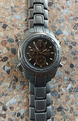 Citizen Attesa Eco-Drive 0855 Multifunction Titanium JDM November