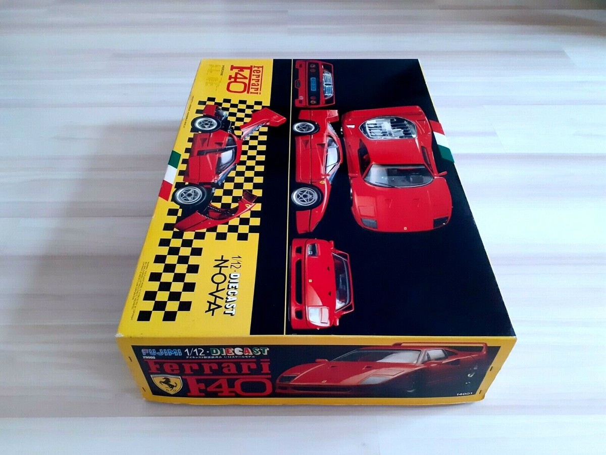 FERRARI F40 in 1:12 scale | Metal body | FUJIMI NOVA | not Doyusha