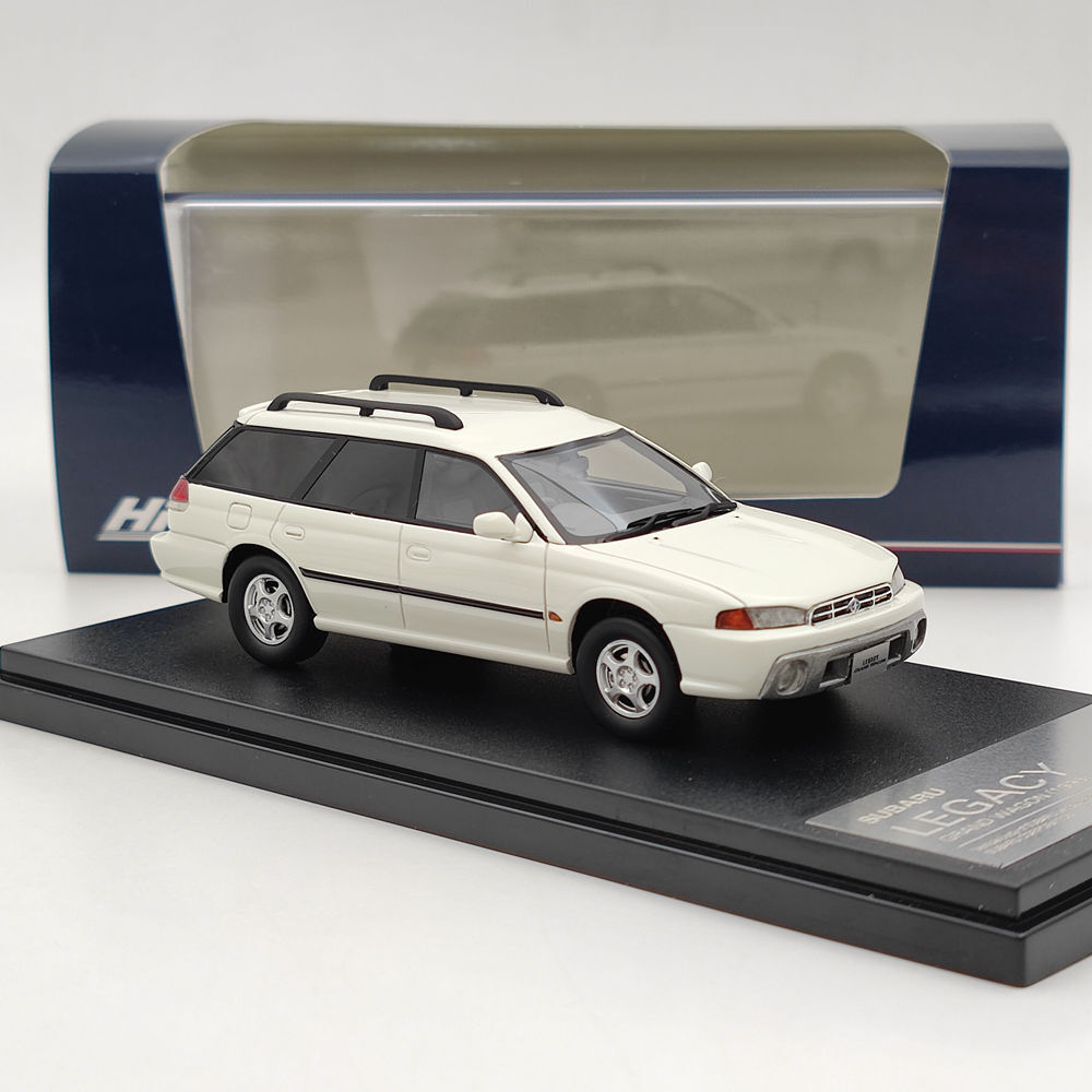 Hi-Story 1/43 Subaru Legacy Grand Wagon 1996 White HS324WH Resin