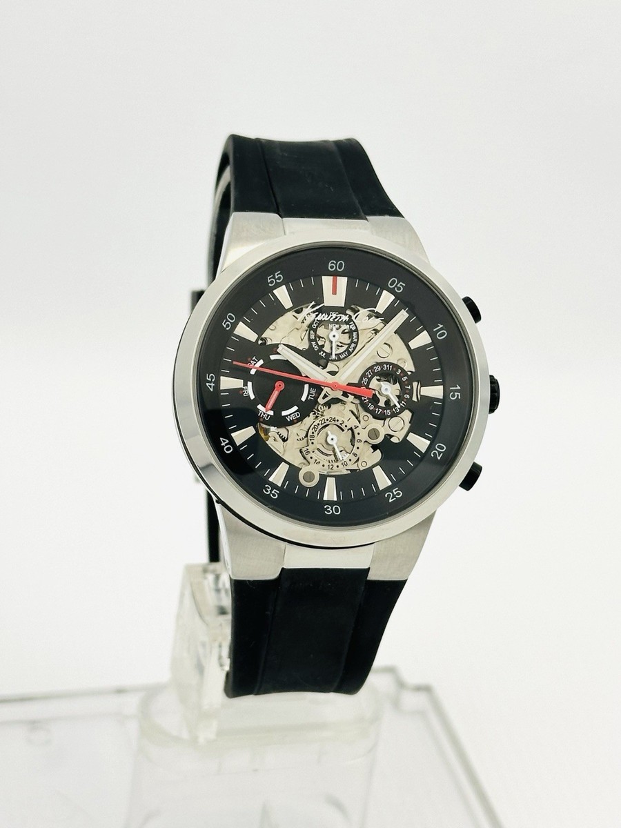 Kenneth Cole New York KC1491 Skeleton Multifunction Automatic