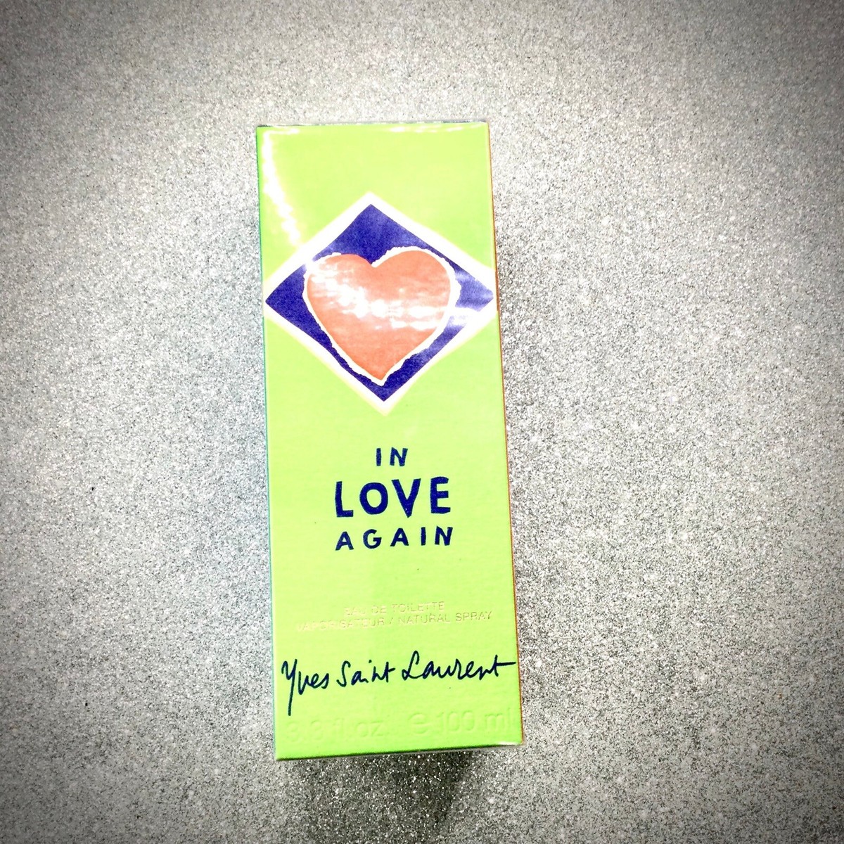 IN LOVE AGAIN By YVES SAINT LAURENT EAU DE TOILETTE 100 ML VINTAGE