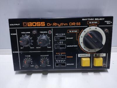 Boss DR-55 Dr Rhythm Analog Drum Machine Working Tested | eBay
