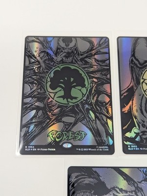 MTG Secret Lair x Marvel Spider-Man Mana Symbiote Raised Foil, 1