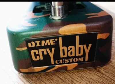 Jim Dunlop Dime Cry Baby Custom DB-02 Guitar Effect Wah Pedal