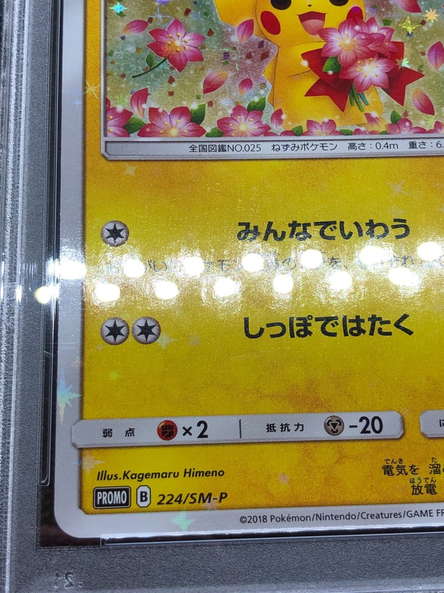 Pokemon Center 20th Anniversary Campaign Japanese card Pikachu 224